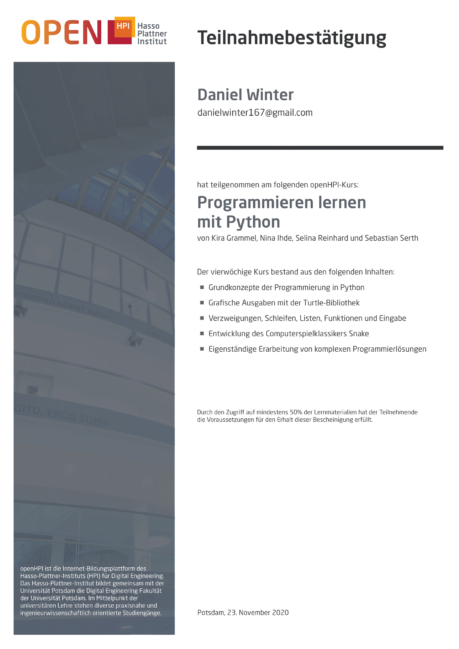 Python Kurs