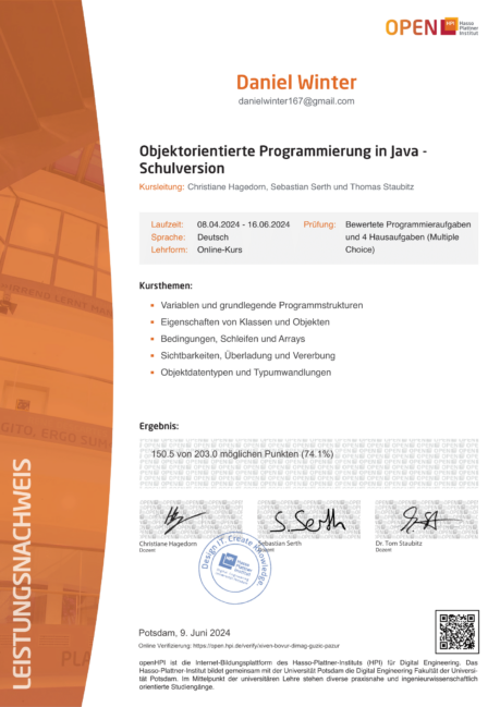 Java Kurs